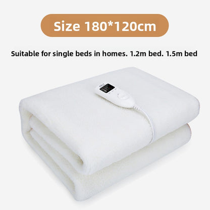 Timed temperature-controlled electric blanket