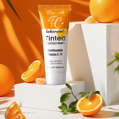 Tinted sunscreen