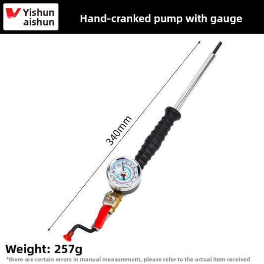 Tire Inflator Gauge with Pressure Meter