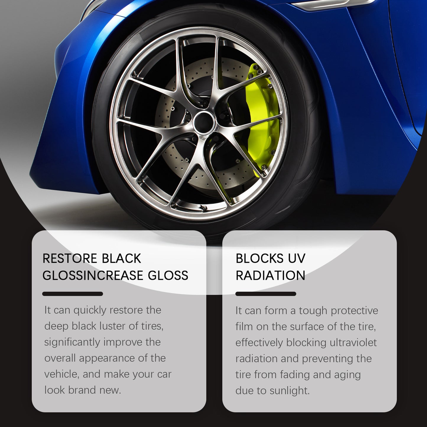Tire Renewal Polish Wax