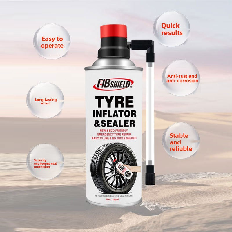Tire Repair Fluid Automatic Inflation Tire Vacuum Tire Self-Repairing Fluid Agent Car Emergency Tire Manufacturer Msds