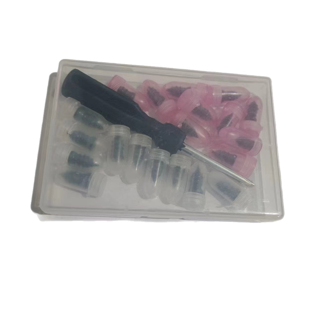 Tire Repair Nail Kit with Screwdrivers