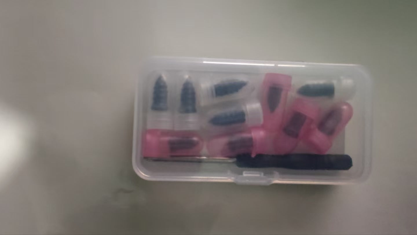 Tire Repair Nail Kit with Screwdrivers
