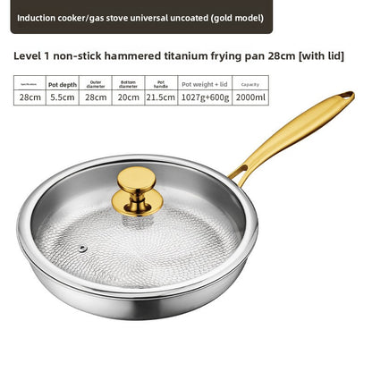 Titanium Alloy Non-Stick Frying Pan