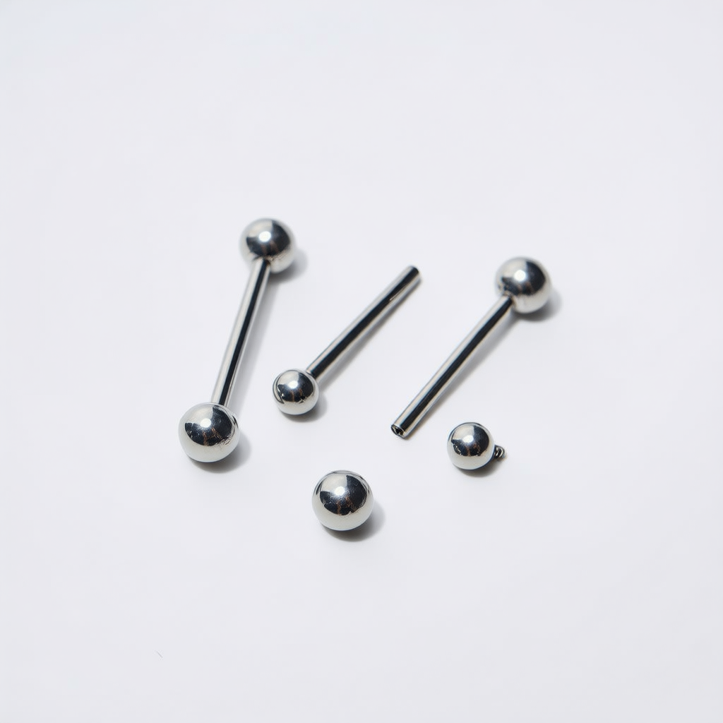 Titanium alloy tongue nail