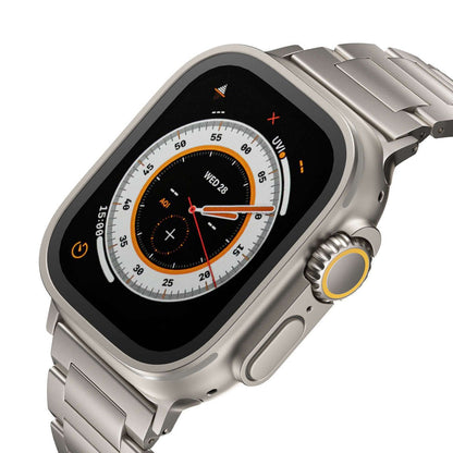 Titanium Apple Watch Strap with Folding Clasp