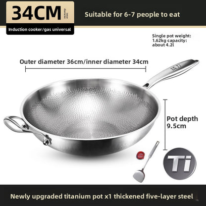 Titanium Cooking Wok