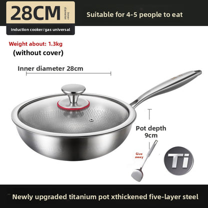 Titanium Cooking Wok