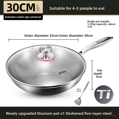 Titanium Cooking Wok