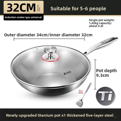 Titanium Cooking Wok