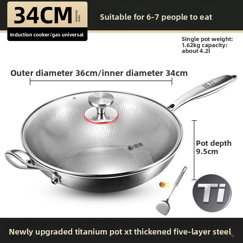 Titanium Cooking Wok