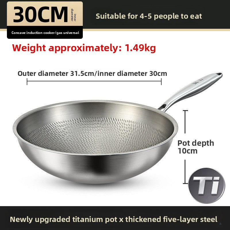 Titanium Cooking Wok