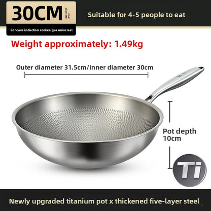 Titanium Cooking Wok