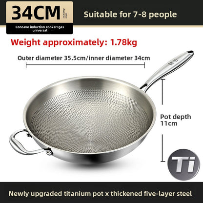 Titanium Cooking Wok