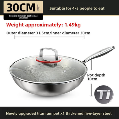 Titanium Cooking Wok