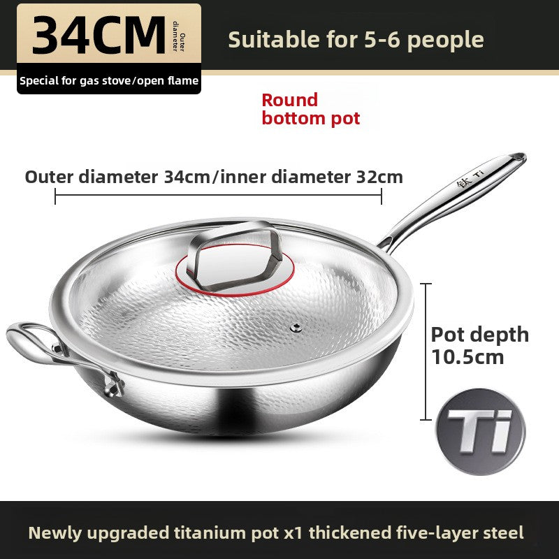 Titanium Cooking Wok