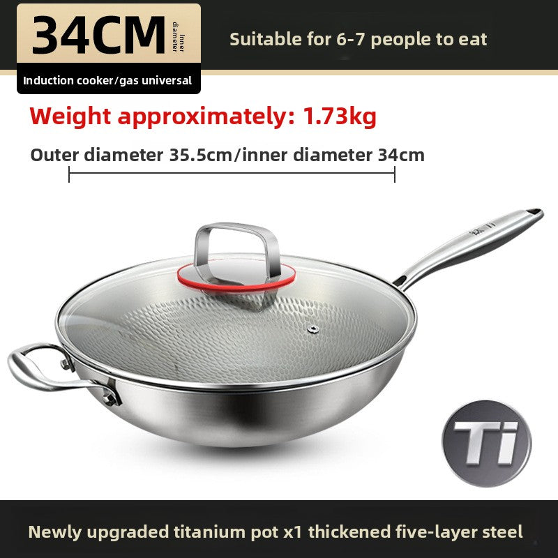 Titanium Cooking Wok