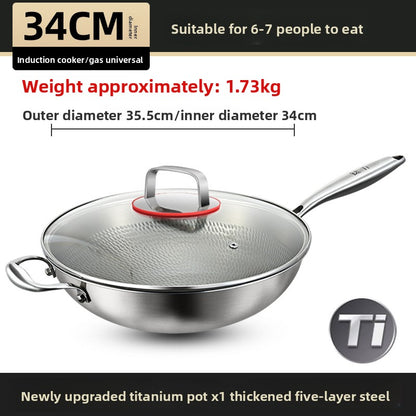 Titanium Cooking Wok