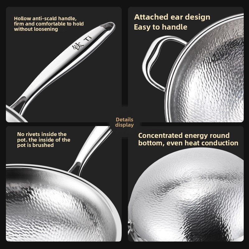 Titanium Cooking Wok