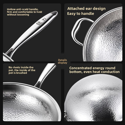 Titanium Cooking Wok