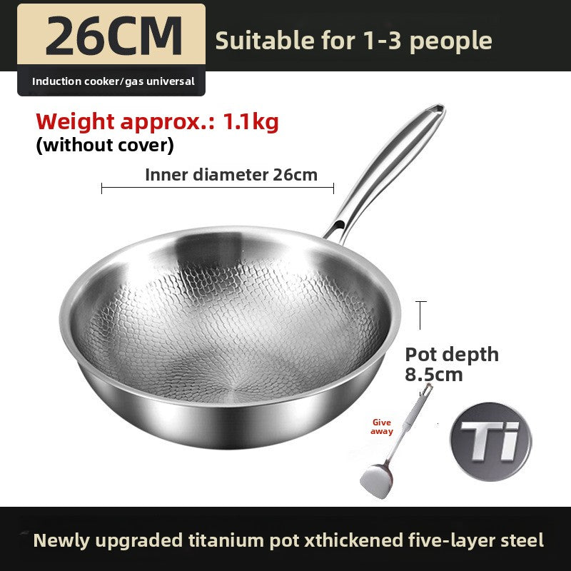 Titanium Cooking Wok