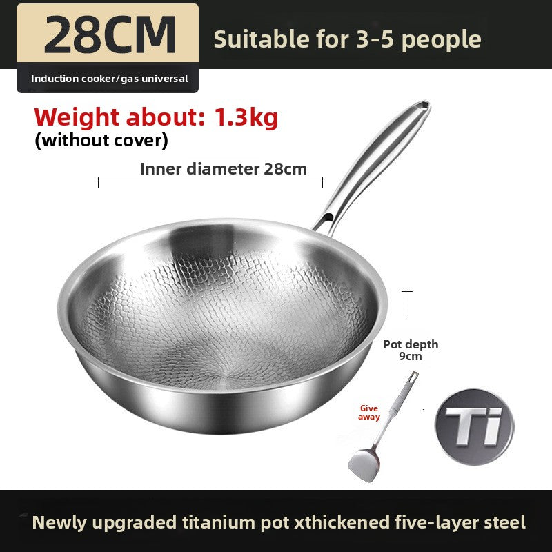 Titanium Cooking Wok