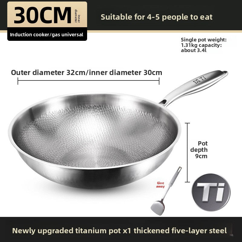 Titanium Cooking Wok