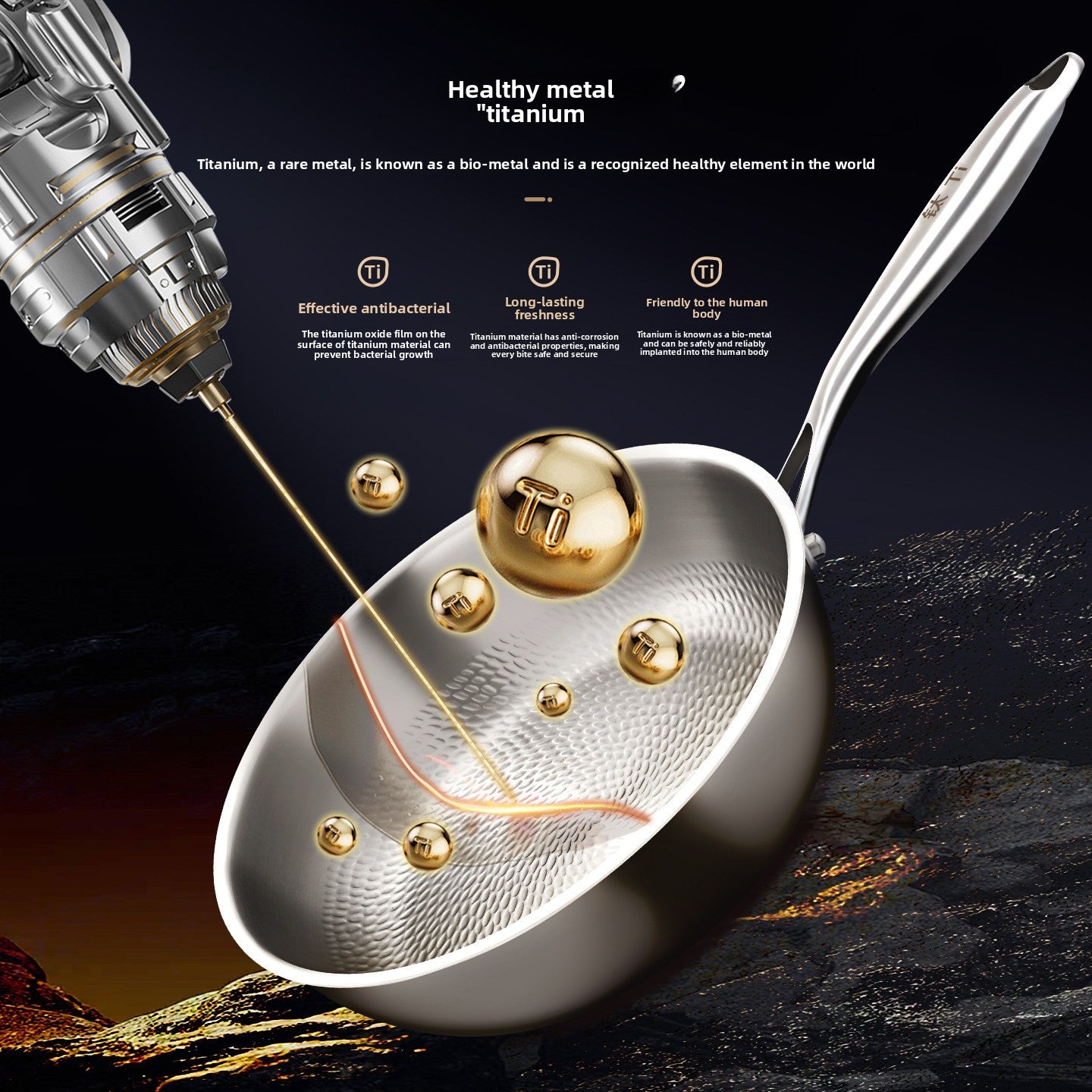 Titanium Frying Pan