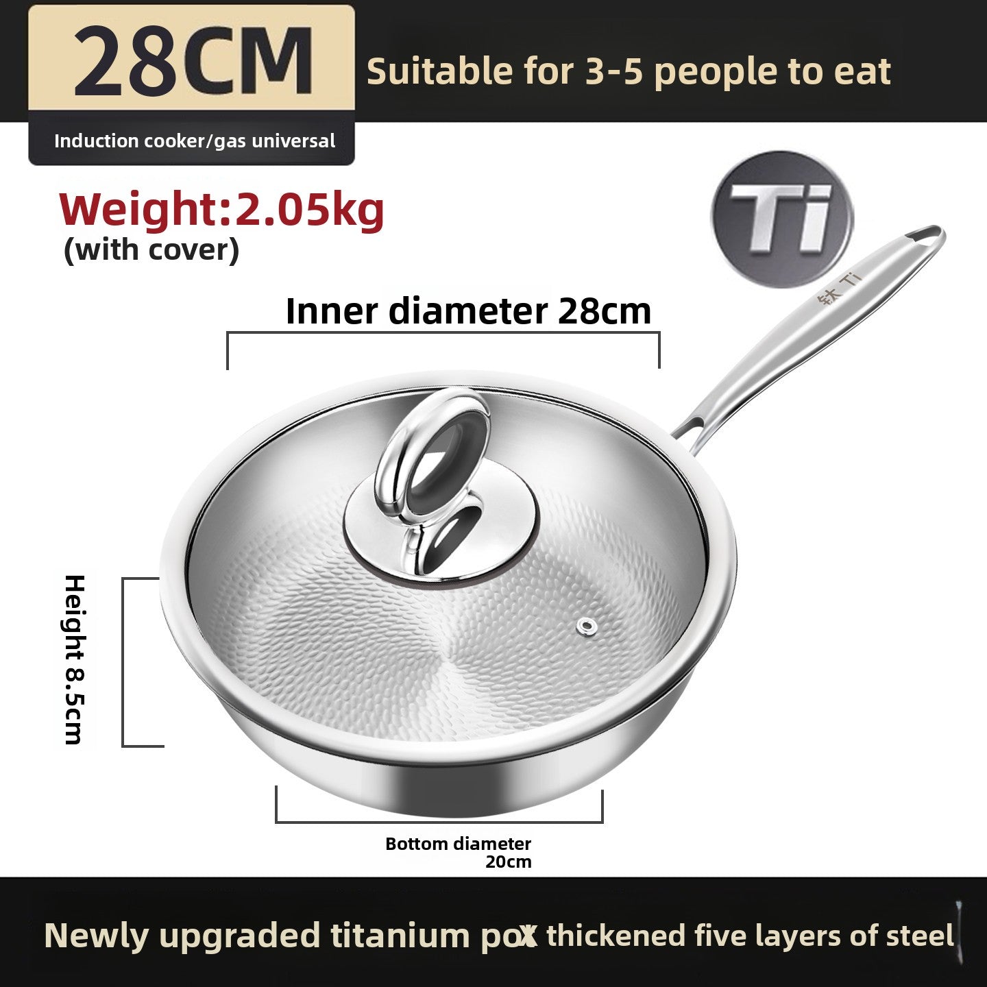 Titanium Frying Pan