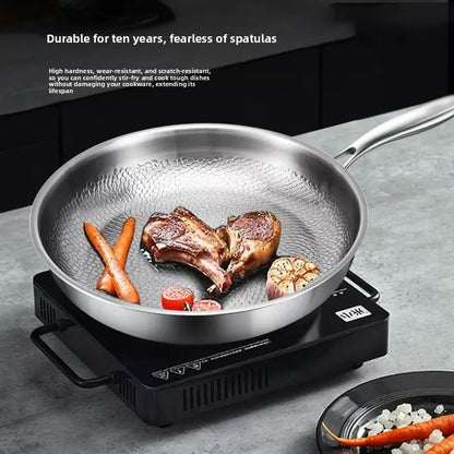 Titanium Hammered Frying Pan
