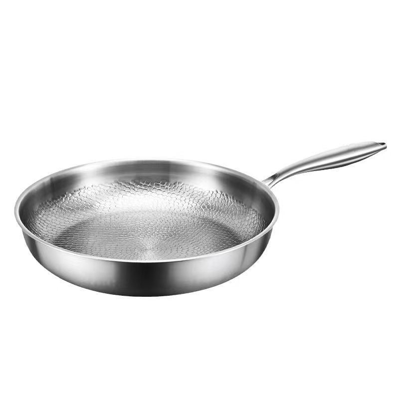 Titanium Hammered Frying Pan