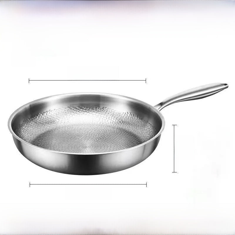 Titanium Hammered Frying Pan