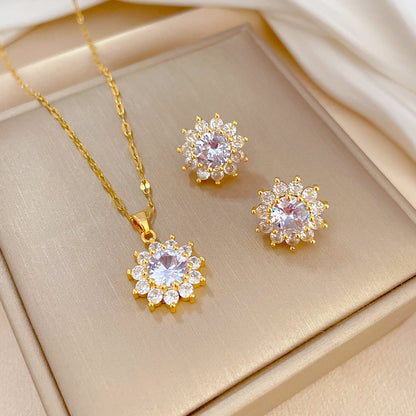 titanium jewelry set