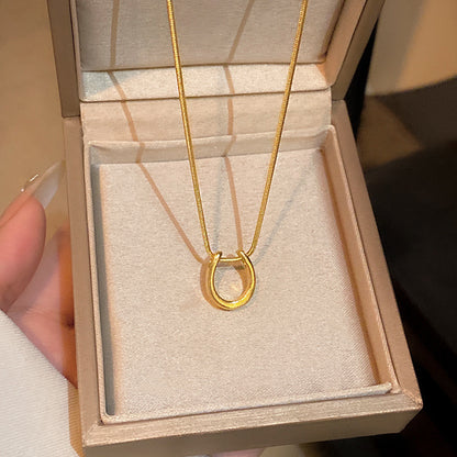 titanium necklace pendant