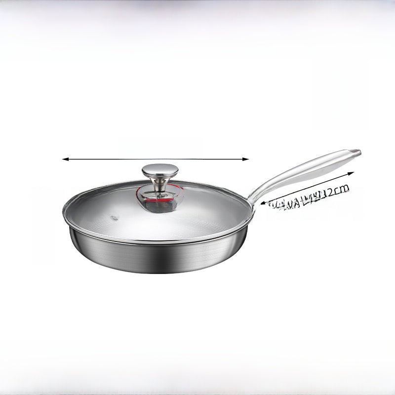 Titanium Non-Stick Frying Pan with Hammered Design