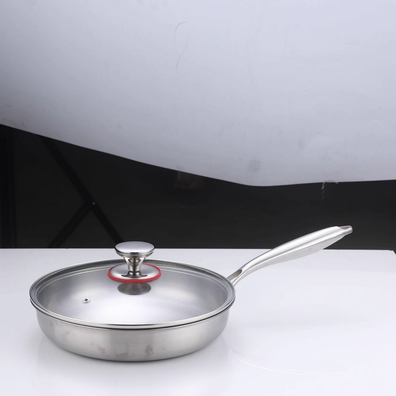 Titanium Non-Stick Frying Pan with Hammered Design