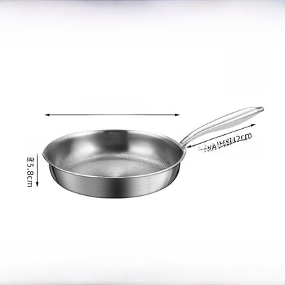 Titanium Non-Stick Frying Pan with Hammered Design