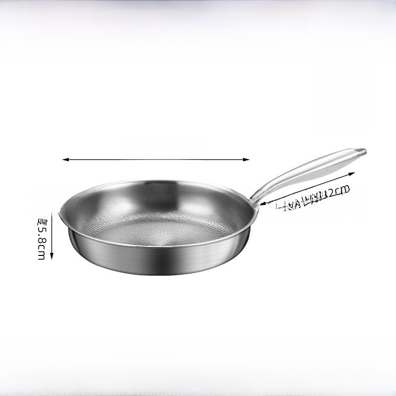Titanium Non-Stick Frying Pan with Hammered Design