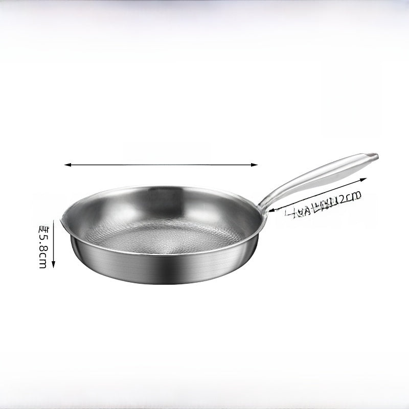 Titanium Non-Stick Frying Pan with Hammered Design