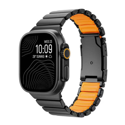 Titanium Silicone Strap for Apple Watch