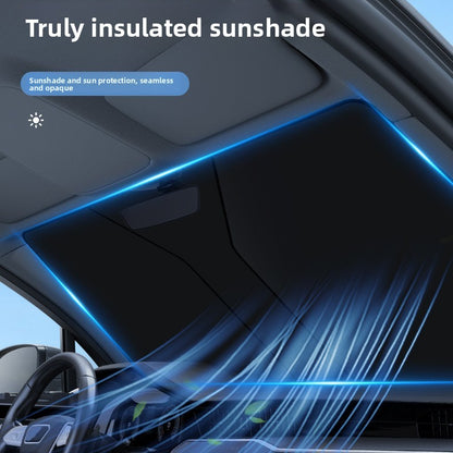 Titanium Silver Car Sunshade