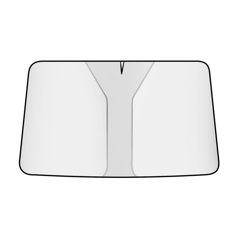 Titanium Silver Car Sunshade