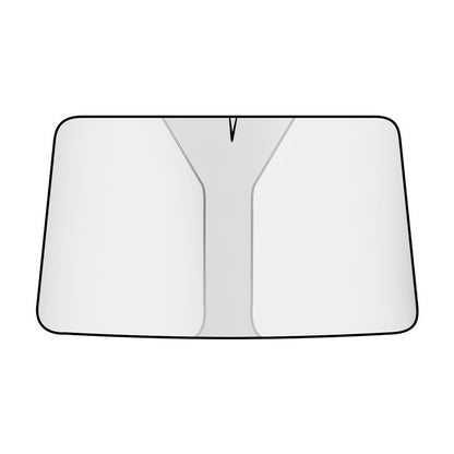 Titanium Silver Car Sunshade