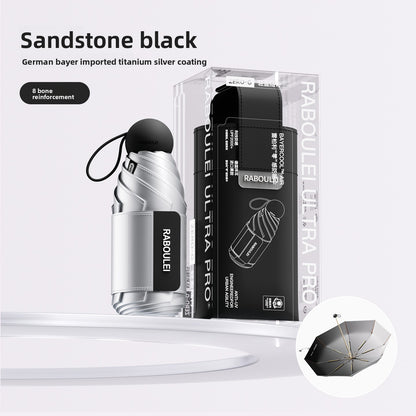 Titanium Silver Sun Protection Umbrella