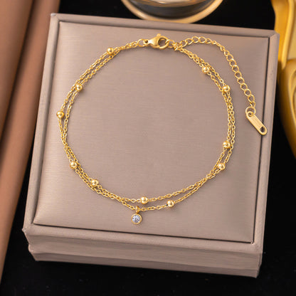 Titanium steel bracelet