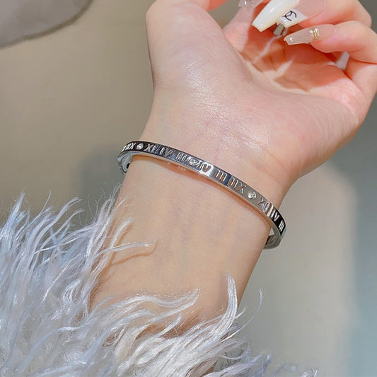Titanium steel bracelet