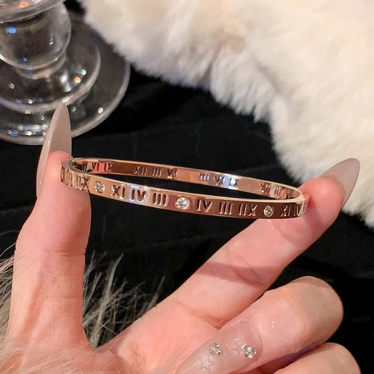 Titanium steel bracelet