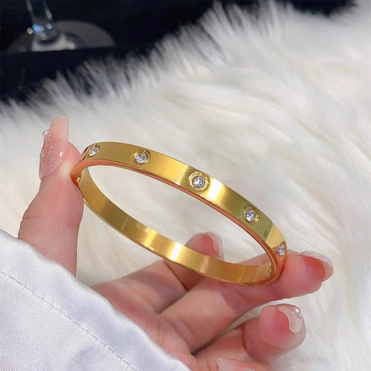 Titanium steel bracelet