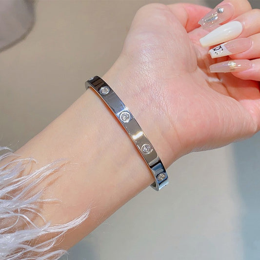 Titanium steel bracelet