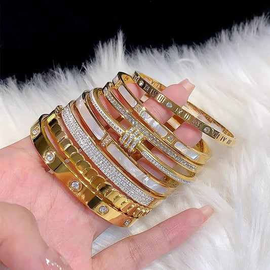 Titanium steel bracelet
